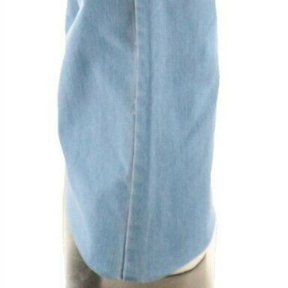 NWT C. WONDER DENIM BOOT CUT FLY FRONT JEANS 0 - Picture 5 of 11